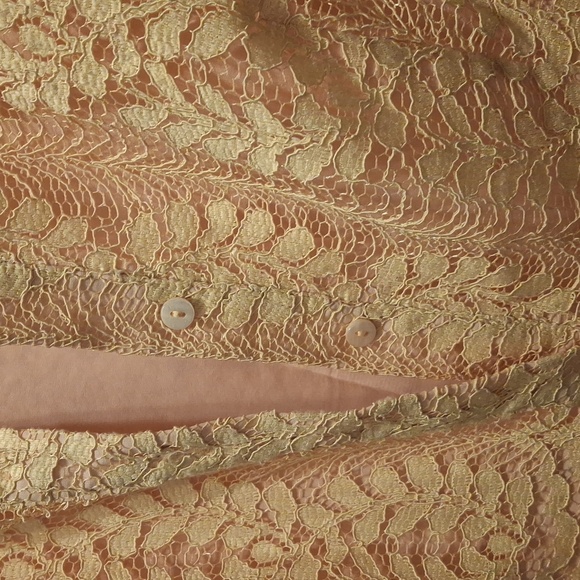 Jenn Yellow Lace Dress - Picture 3 of 8